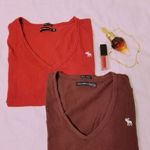 2/$30 ABERCROMBIE & FITCH Icon Tees